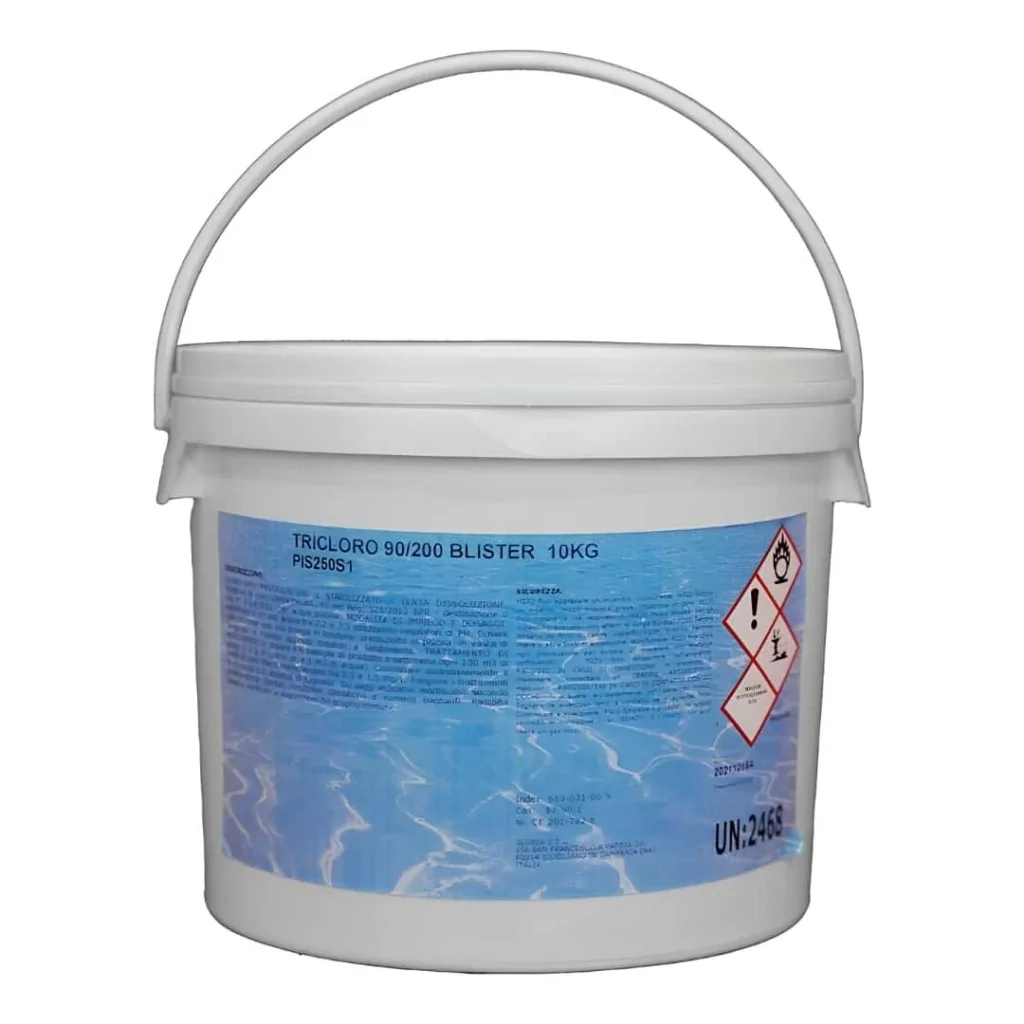 Tricloro Pastiglie 90% 200 gr 10kg BRENNTAG