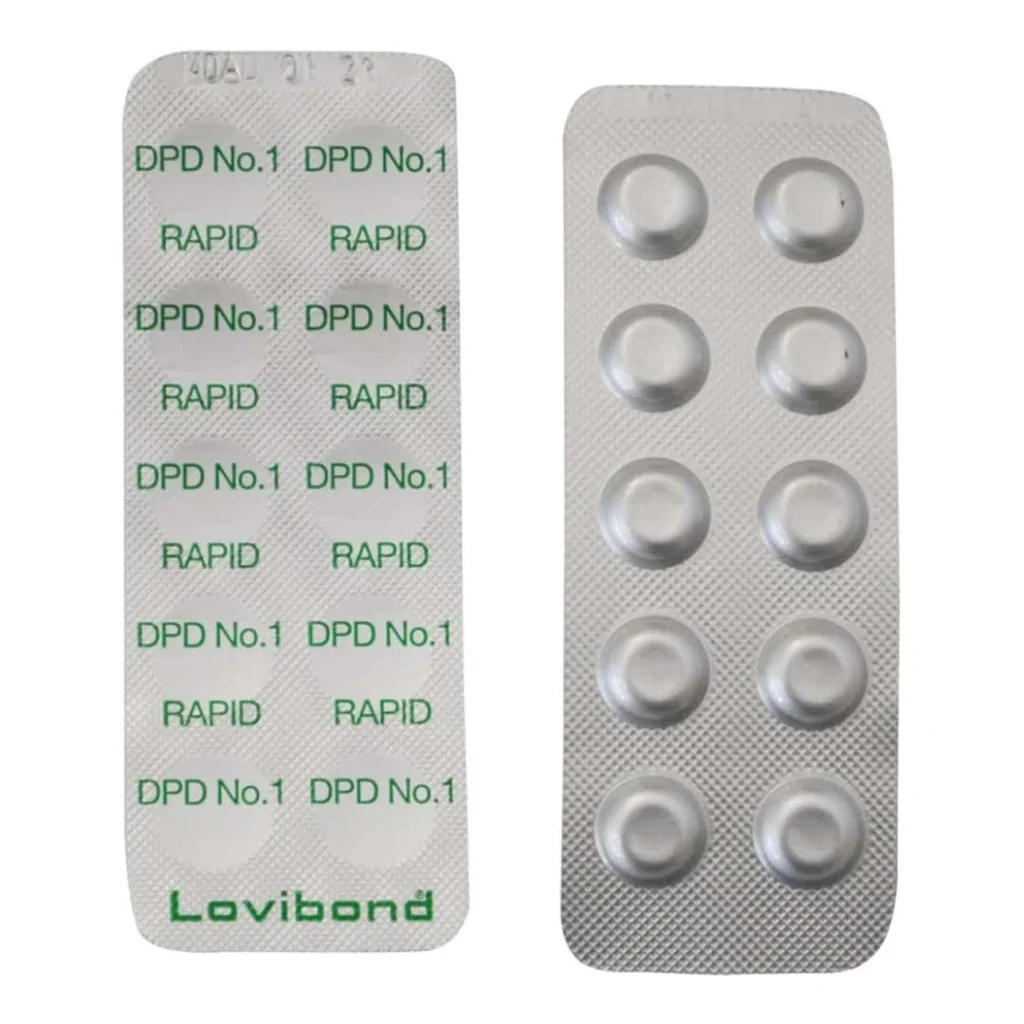 Ricambio Pastiglie DPD1 Cloro Libero 50 pz LOVIBOND