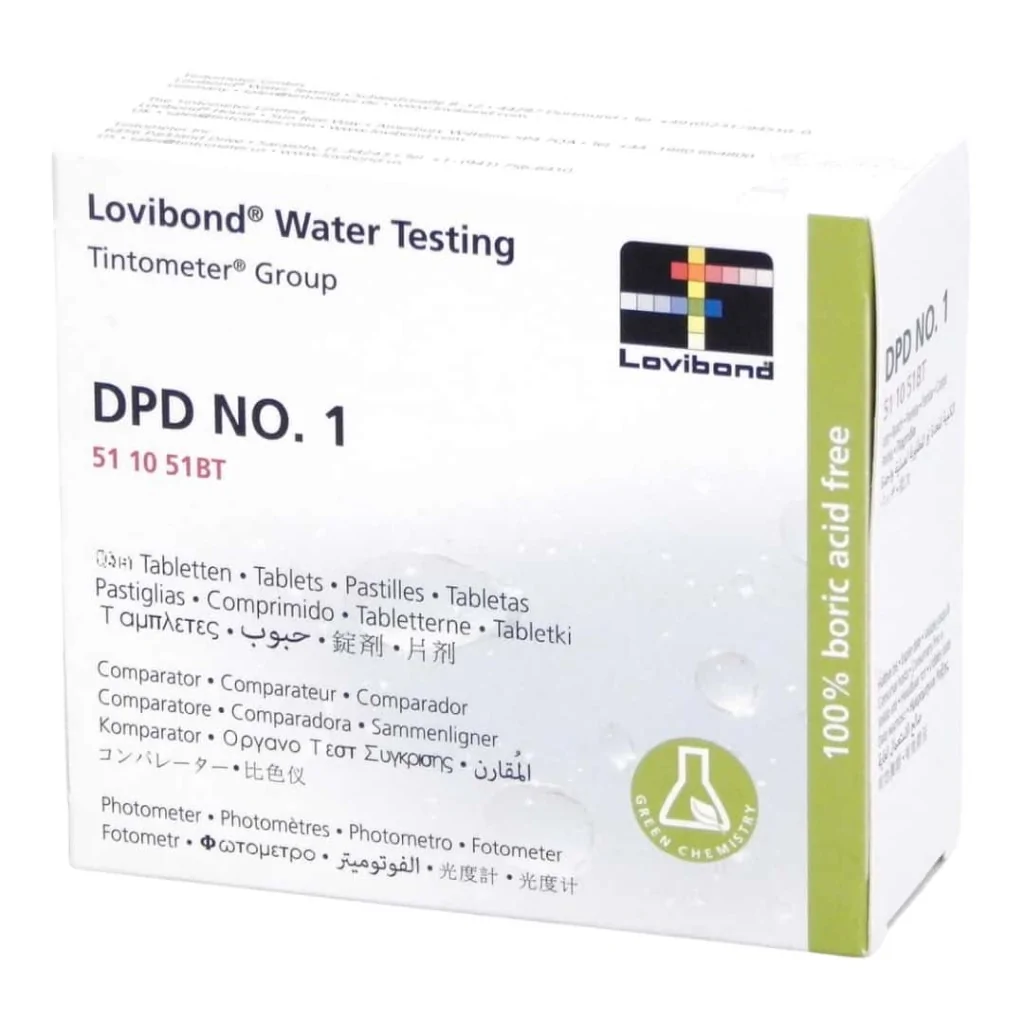 Ricambio Pastiglie DPD1 Cloro Libero 50 pz LOVIBOND
