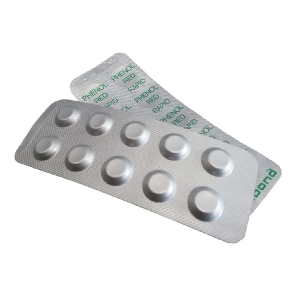 Ricambio Pastiglie Red Phenol per pH 50 pz LOVIBOND