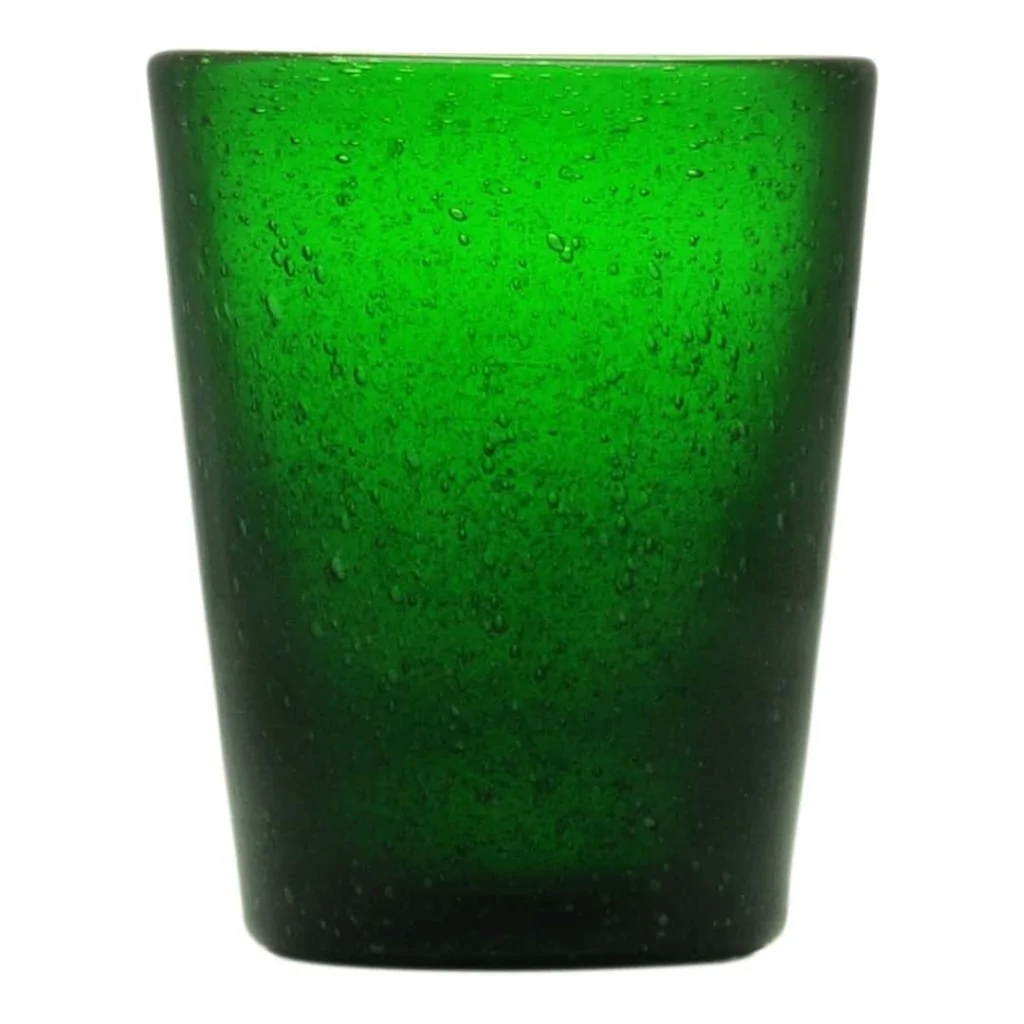 Set 4 Bicchieri Acqua Monochrome Verde Smeraldo 30 cl MEMENTO