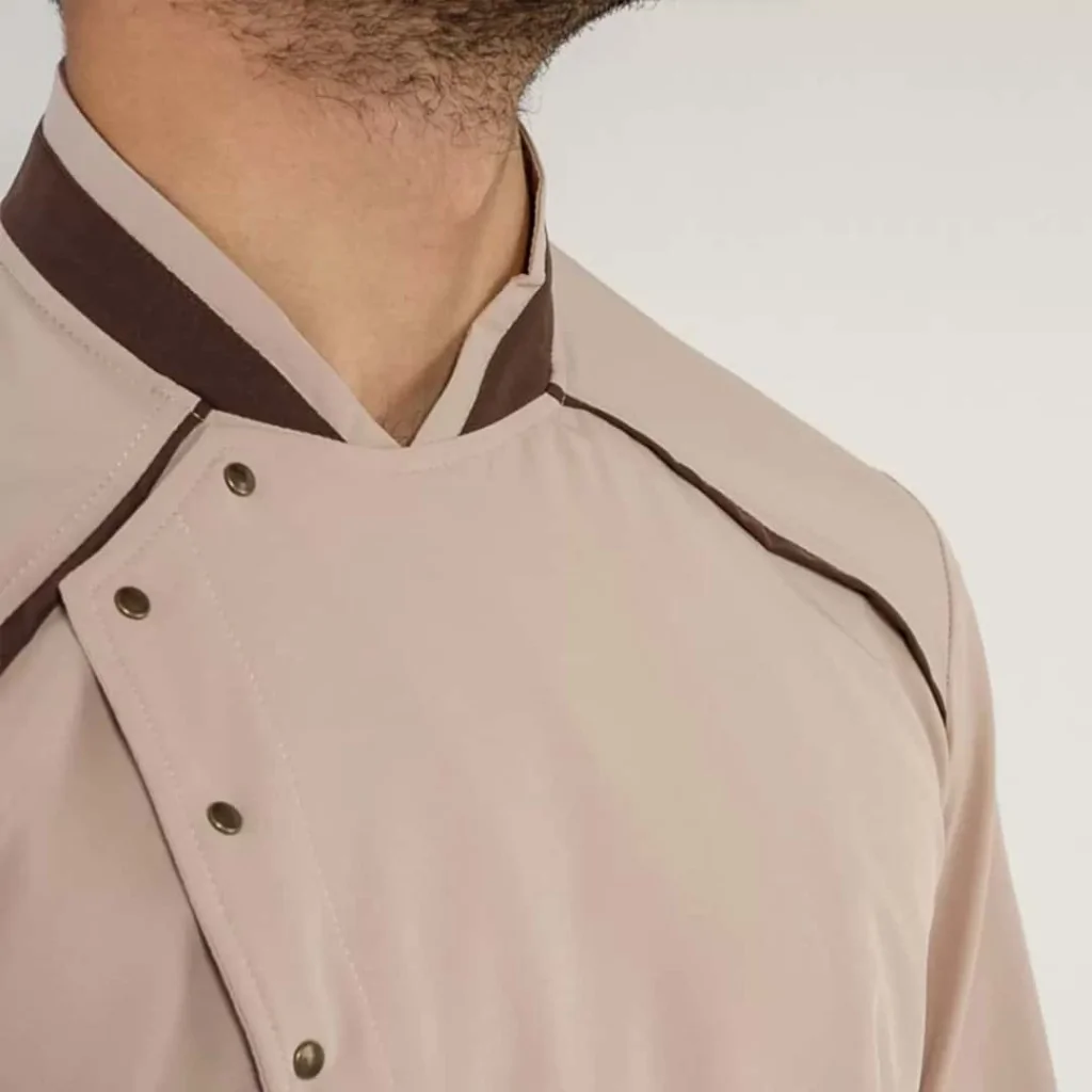 Giacca Cuoco Lauro Beige GIBLORS