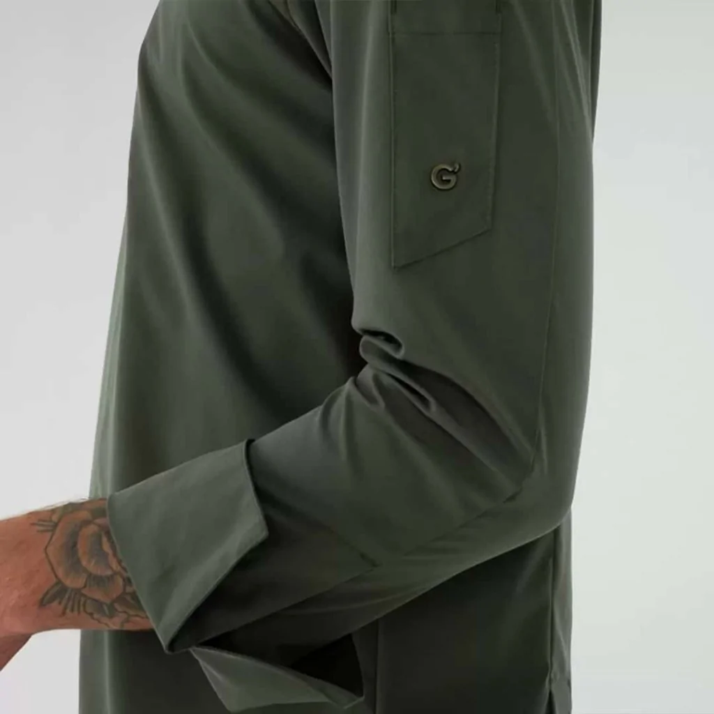 Giacca Cuoco Lauro Verde Militare GIBLORS