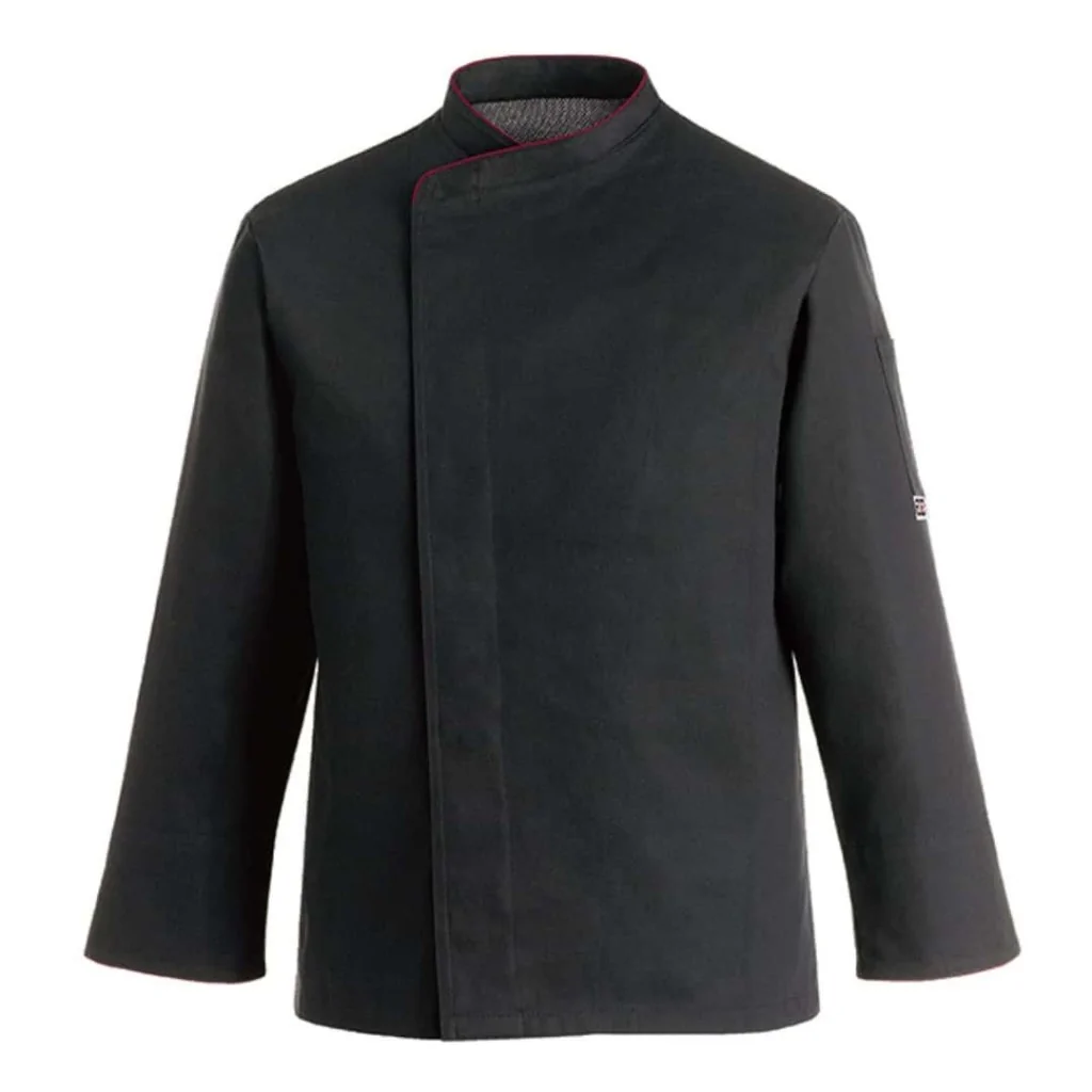 Giacca Cuoco Comfort Extra Nera Taglie Forti EGOCHEF