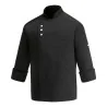 Giacca Cuoco Metal Nera EGOCHEF