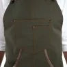 Grembiule Pettorina Naxos Verde Militare GIBLORS