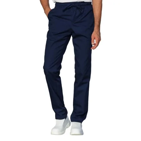 Pantalone Cuoco Slim Zip Unisex Blu ISACCO