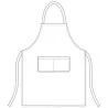 Grembiule Pettorina Bib Apron Space Nero EGOCHEF