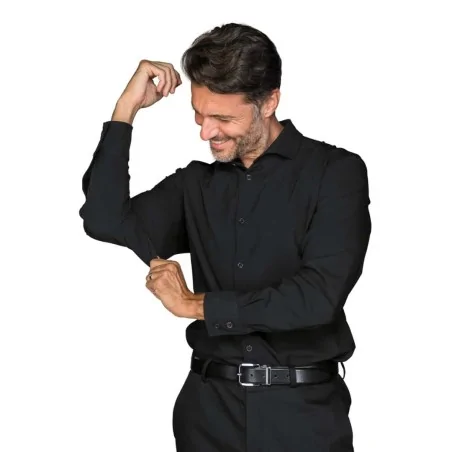Camicia Uomo Birmingham Technology Nera ISACCO