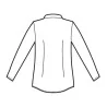 Camicia Unisex Portorico Jersey Nera ISACCO