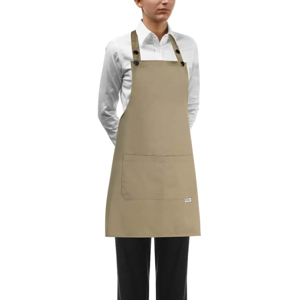 Grembiule Pettorina Short Kaki EGOCHEF