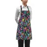 Grembiule Pettorina Short Skulls EGOCHEF