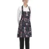 Grembiule Pettorina Short Jap Nero EGOCHEF