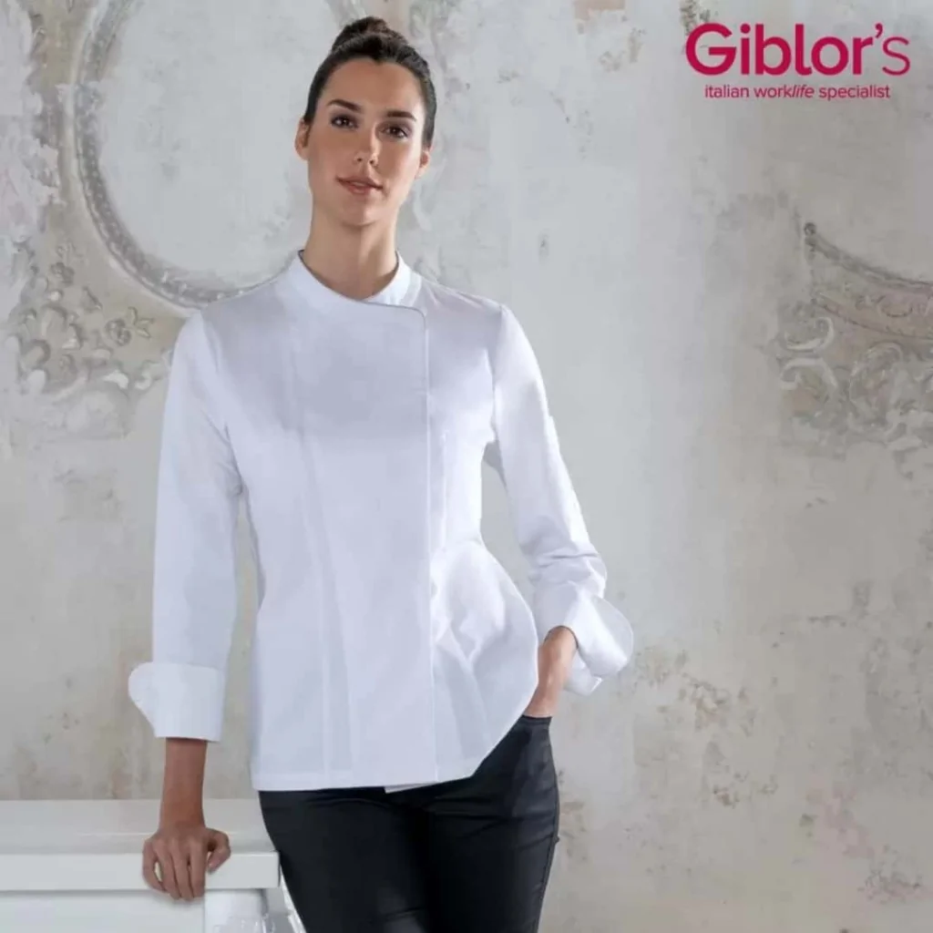 Giacca Cuoco Donna Susi Bianca GIBLORS