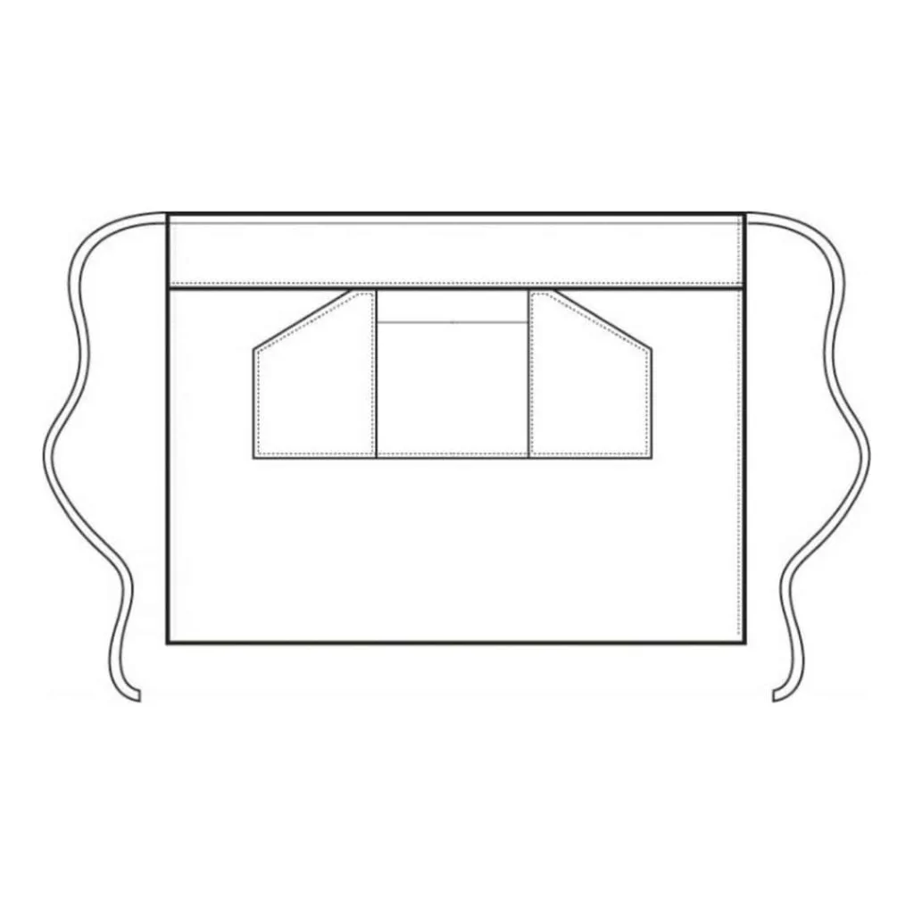Grembiule Porta Tablet Eldorado Nero ISACCO