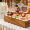 Set Espositore Buffet Completo in Acacia GN 1/1 LEONE