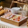 Set Espositore Buffet Completo in Acacia GN 1/1 LEONE