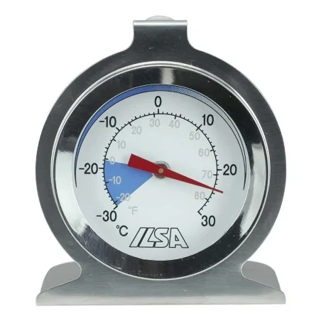 Termometro per Frigorifero e Congelatore Inox ø 6 cm ILSA