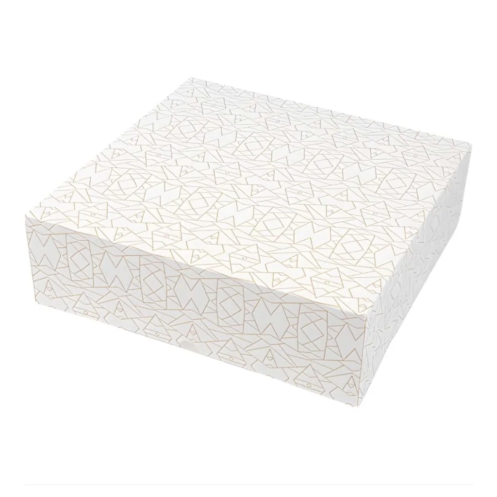 Scatola Pasticceria Chiusa 32x32x10 cm 5 pz GARCIA DE POU