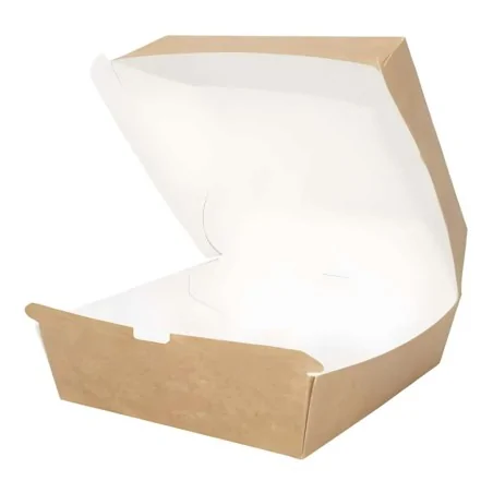 Hamburger Box Avana Only Paper 13x13x11 cm 50 pz IMBALLAGGI
