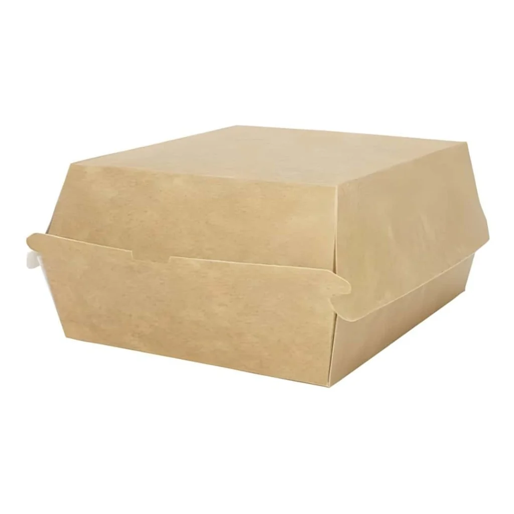 Hamburger Box Avana Only Paper 13x13x11 cm 50 pz IMBALLAGGI