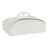 Scatola Portatorte Ramage Bianca 18x38x7 cm 5 pz IMBALLAGGI