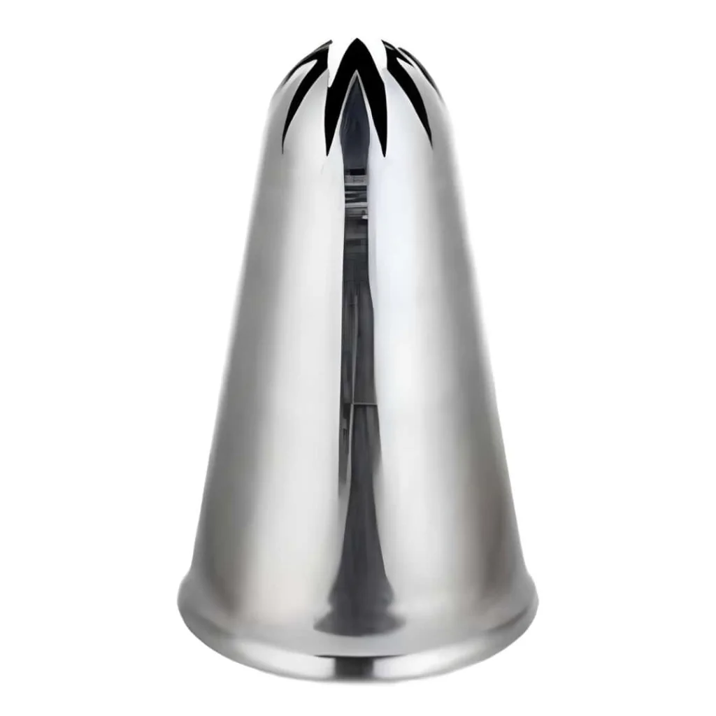 Bocchetta a Stella Acciaio Inox 11 mm per Sac à Poche
