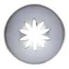 Bocchetta a Stella Acciaio Inox 11 mm per Sac à Poche