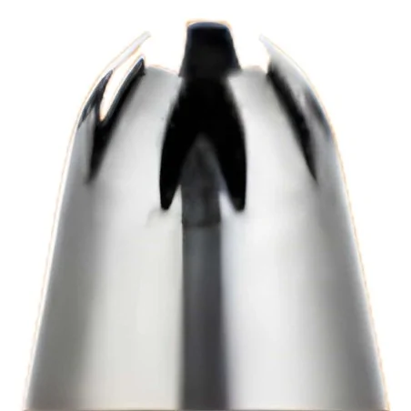 Bocchetta a Fiore Acciaio Inox 18 mm per Sac à Poche