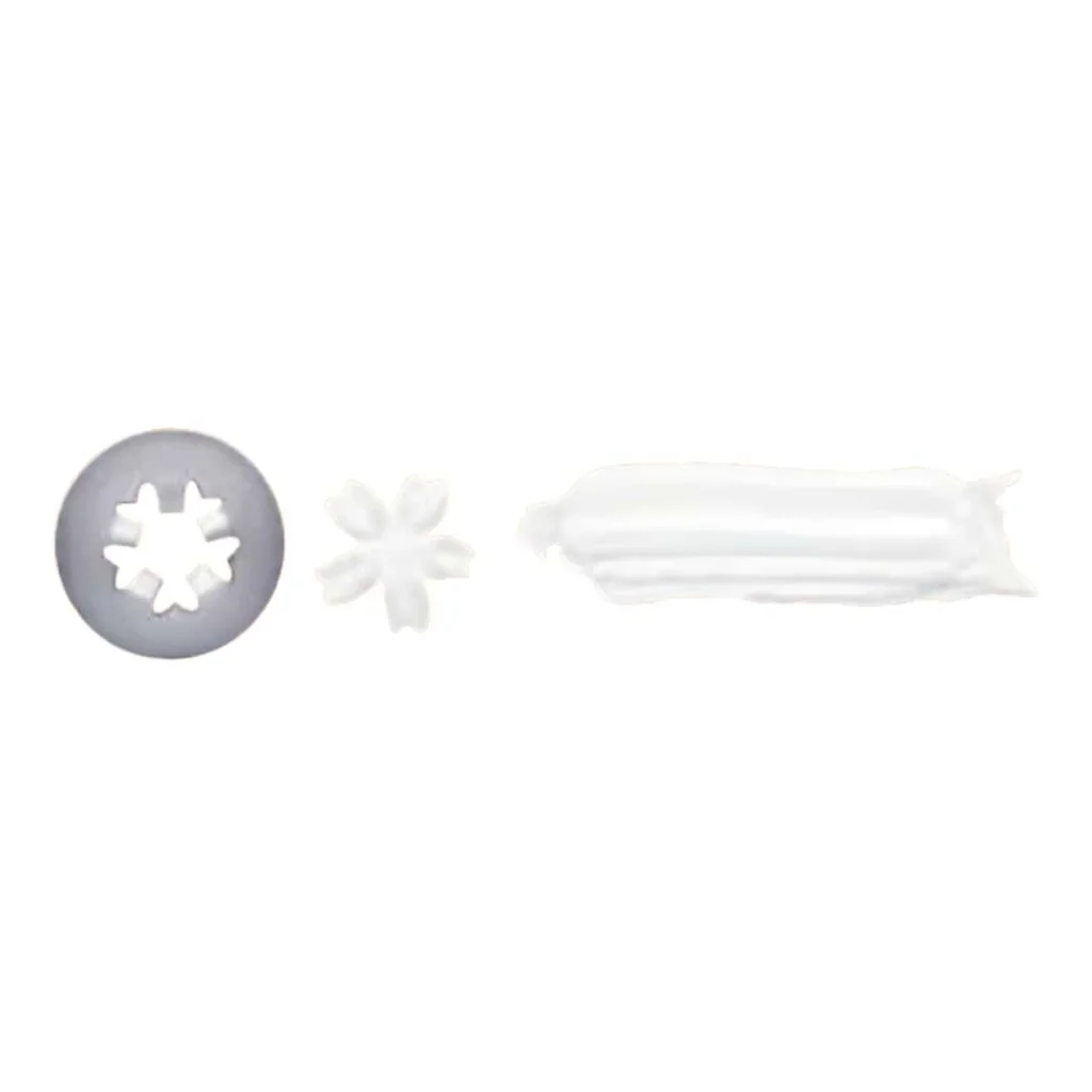 Bocchetta a Fiore Acciaio Inox 18 mm per Sac à Poche