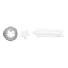 Bocchetta a Fiore Acciaio Inox 18 mm per Sac à Poche