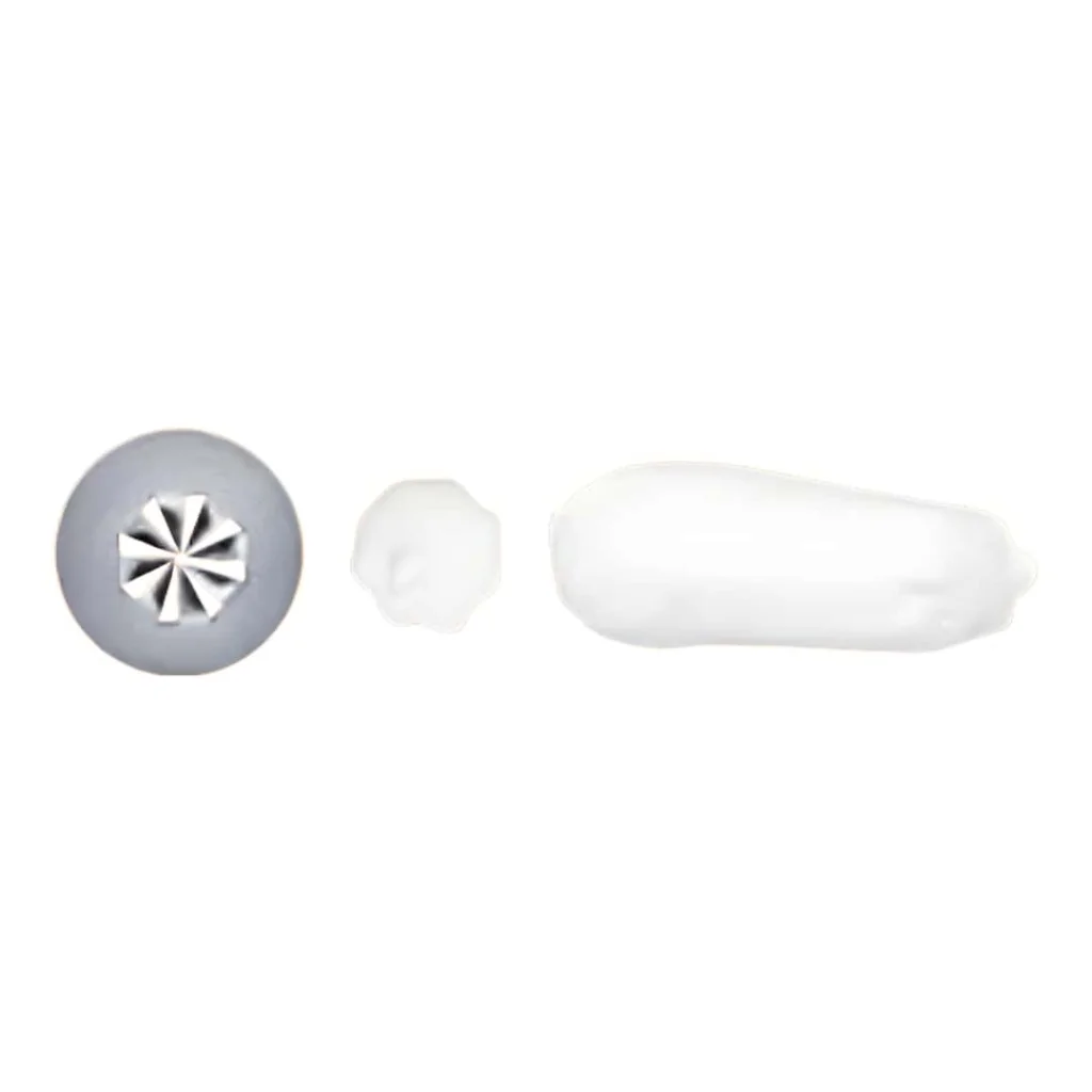 Bocchetta a Fiore Acciaio Inox 11 mm per Sac à Poche
