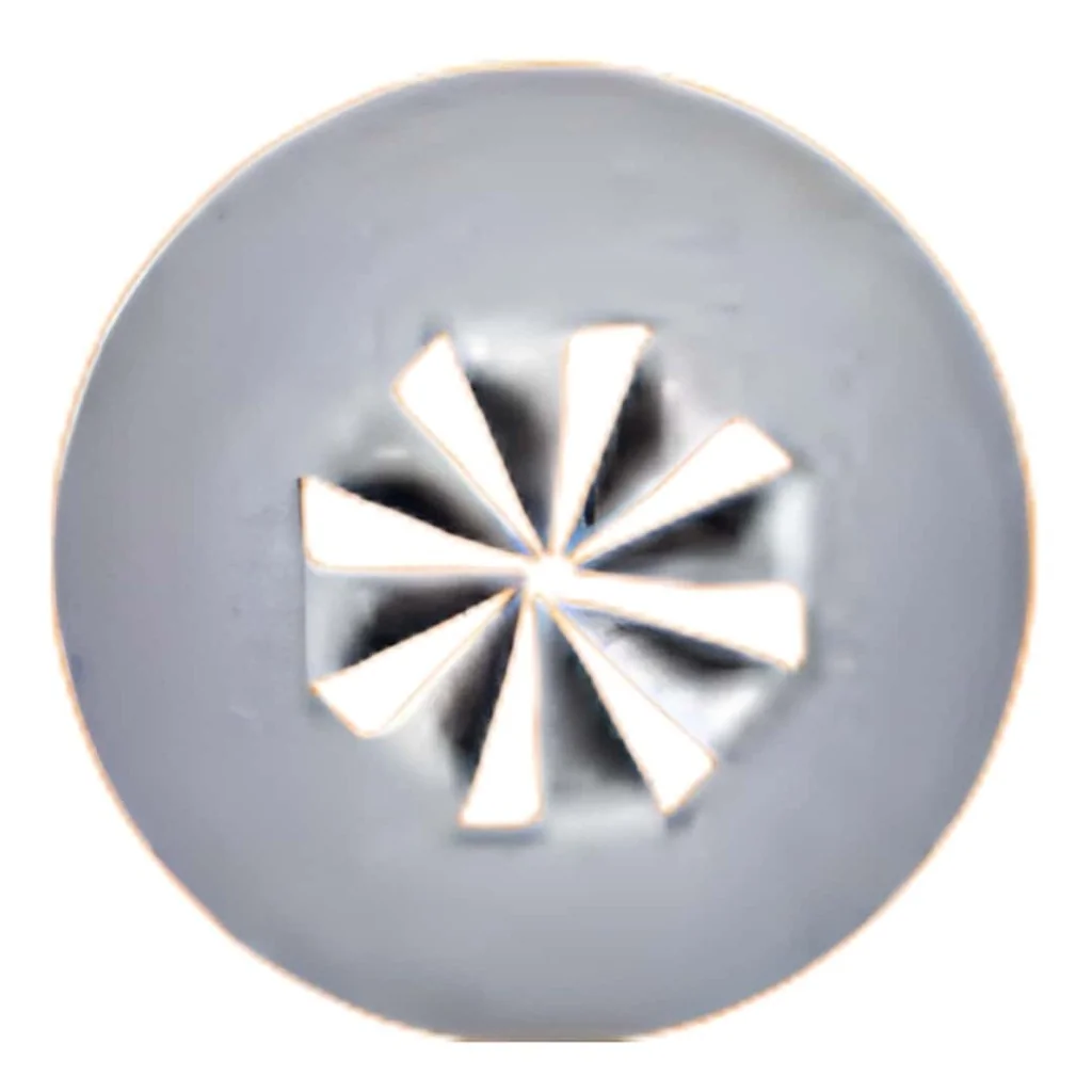 Bocchetta a Fiore Acciaio Inox 11 mm per Sac à Poche