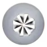 Bocchetta a Fiore Acciaio Inox 11 mm per Sac à Poche