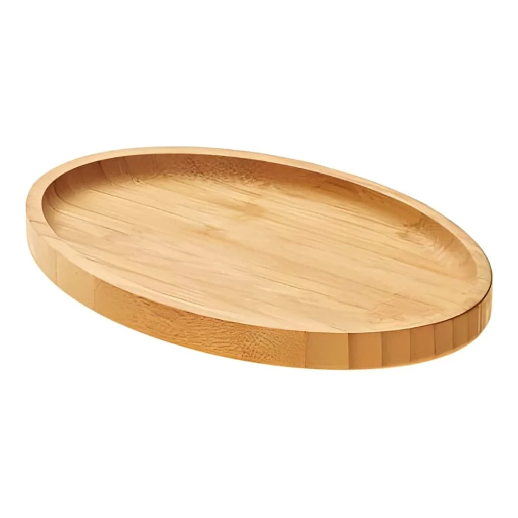 Vassoio Bali Ovale Bamboo con Bordi Rialzati 32x24 cm LEONE