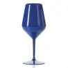 Calice Vino Cocktail Plastica Rigida Blu Scuro 470 cc GOLD PLAST