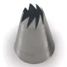 Bocchetta a Fiore Aperto Large Acciaio Inox per Sac à Poche