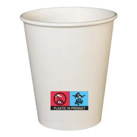 Bicchieri Cartoncino Bianchi 210 ml 7 Oz 50 pz DT
