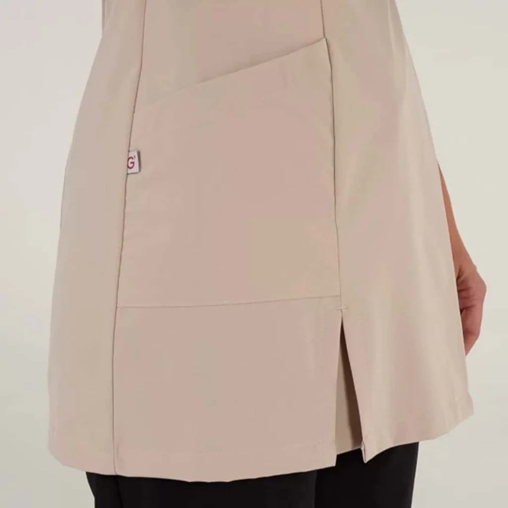 Kimono Paola Beige Manica Corta GIBLORS
