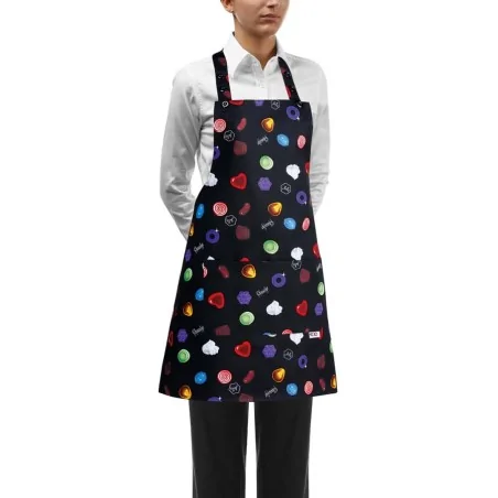 Grembiule Pettorina Short Bon Bon EGOCHEF