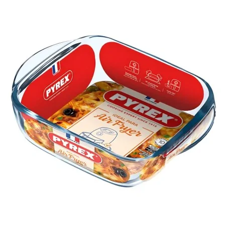 Teglia Quadra Pyrex Air Fryer 25x22 cm 2,2 L DT