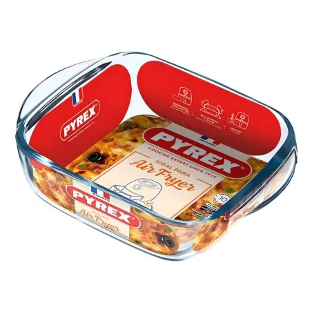 Teglia Quadra Pyrex Air Fryer 20x17 cm 1 L DT