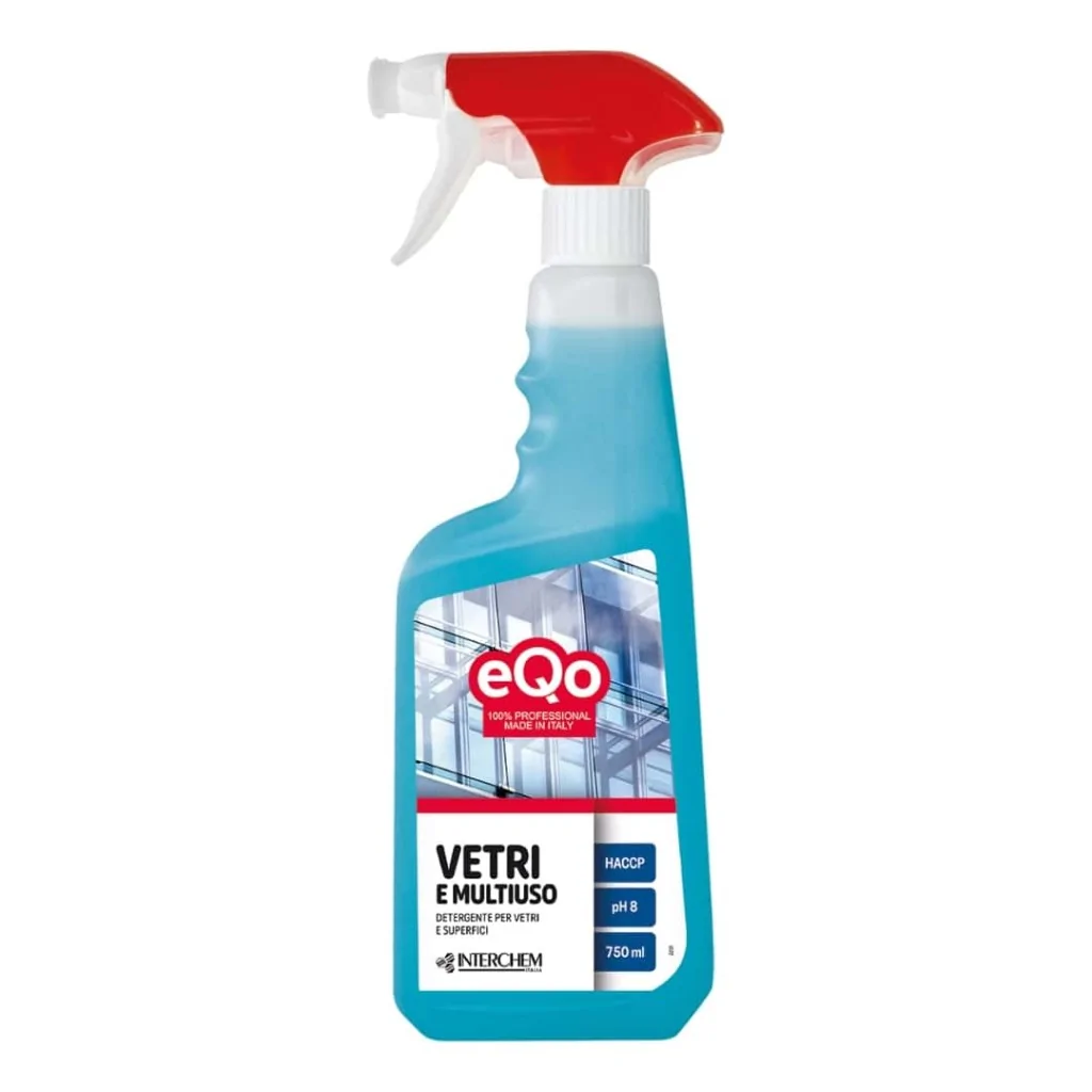 Detergente Vetri e Multiuso Eqo Spray 750 ml INTERCHEM