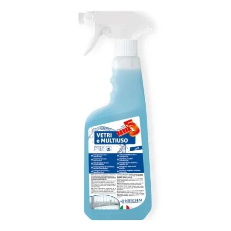 Detergente Vetri e Multiuso Uni5 Spray 750 ml INTERCHEM