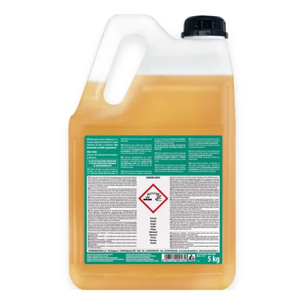 Neofort Matic Detergente Forni Autopulenti 5 kg INTERCHEM