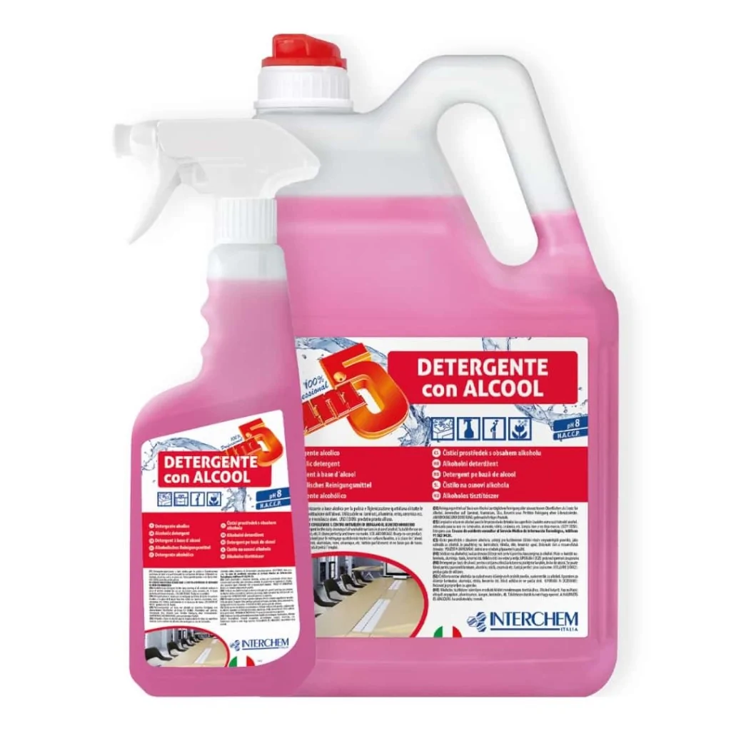 Uni5 Detergente Alcolico Igienizzante 750 ml INTERCHEM