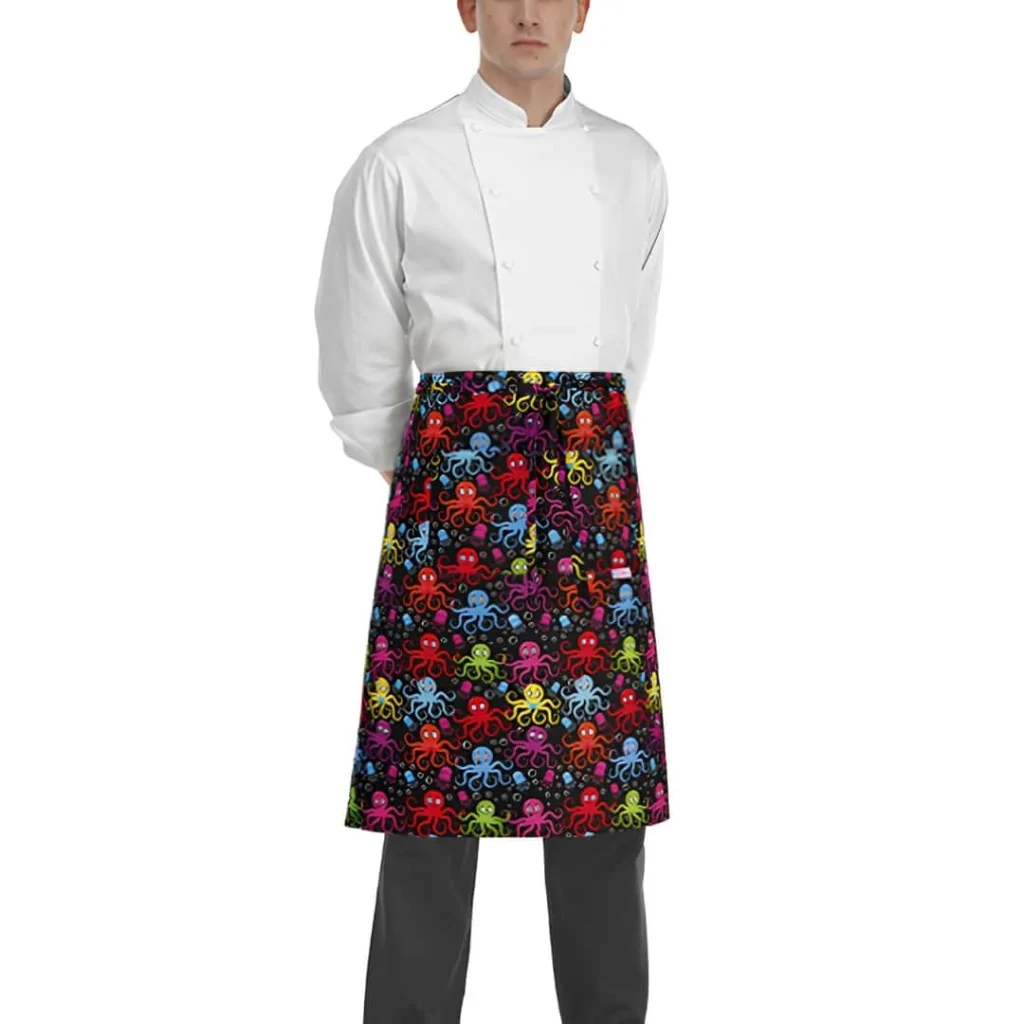 Grembiule Vita Oktopus Nero EGOCHEF