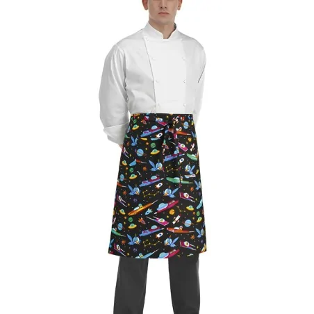 Grembiule Vita Space Nero EGOCHEF