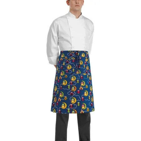 Grembiule Vita Gufi Blu EGOCHEF