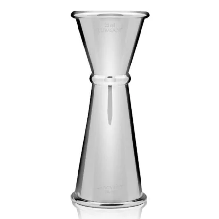 Misurino Doppio Giapponese 25/50 ml in Acciaio Inox LUMIAN